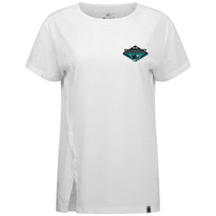 NHL San Jose Sharks Levelwear Women's Influx Club Patch 2.0 T-Shirt - White