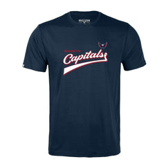 NHL Washington Capitals Levelwear Richmond Retro Script T-Shirt - Navy