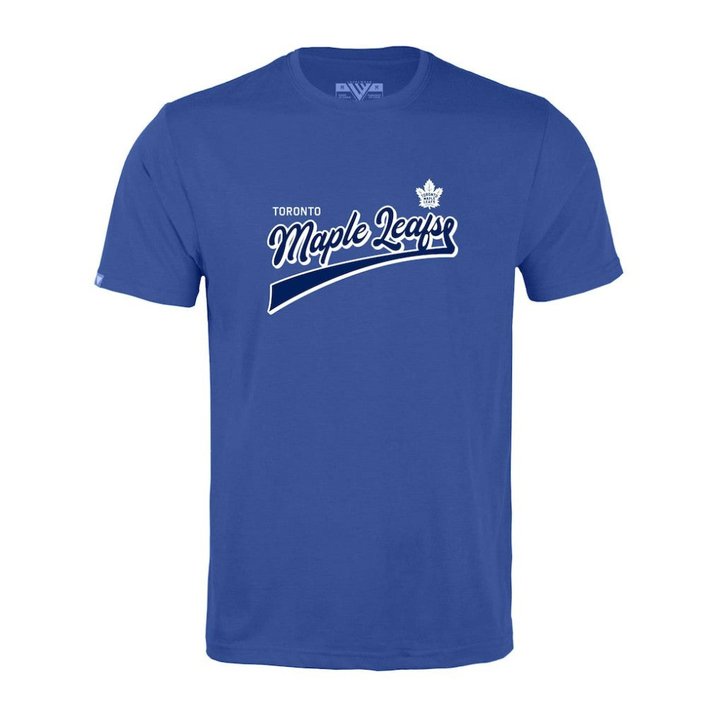 NHL Toronto Maple Leafs Levelwear Richmond Retro Script T-Shirt - Blue