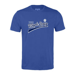 NHL Toronto Maple Leafs Levelwear Richmond Retro Script T-Shirt - Blue