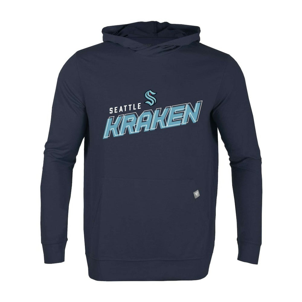 NHL Seattle Kraken Levelwear Relay Premier 2.0 Pullover Hoodie - Deep Sea Blue