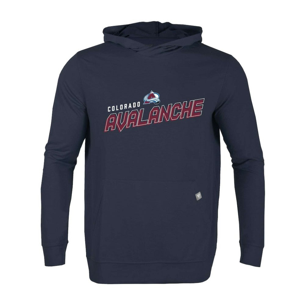 NHL Colorado Avalanche Levelwear Relay Premier 2.0 Pullover Hoodie - Navy