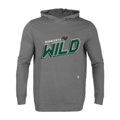 NHL Minnesota Wild Levelwear Relay Premier 2.0 Pullover Hoodie - Gray