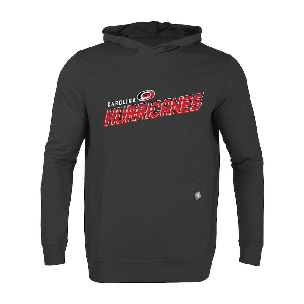 NHL Carolina Hurricanes Levelwear Relay Premier 2.0 Pullover Hoodie - Black