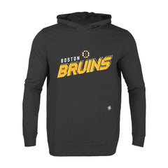 NHL Boston Bruins Levelwear Relay Premier 2.0 Pullover Hoodie - Black