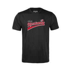 NHL Carolina Hurricanes Levelwear Youth Little Richmond Retro Script T-Shirt - Black