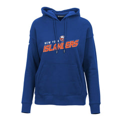 NHL New York Islanders Levelwear Women's Adorn Premier 2.0 Fleece Pullover Hoodie - Royal