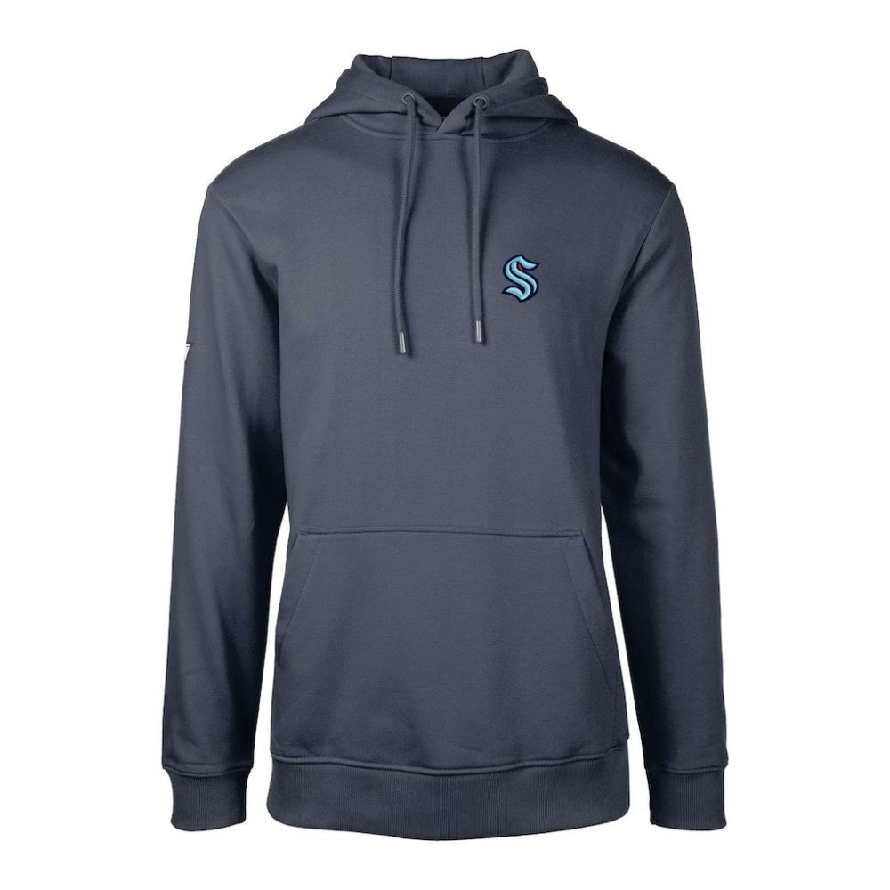 NHL Seattle Kraken Levelwear Podium Insignia Core Pullover Hoodie - Deep Sea Blue