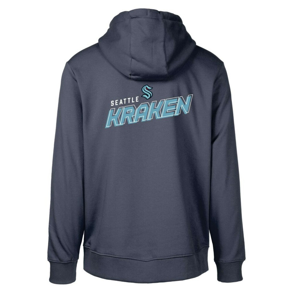 NHL Seattle Kraken Levelwear Podium Insignia Core Pullover Hoodie - Deep Sea Blue