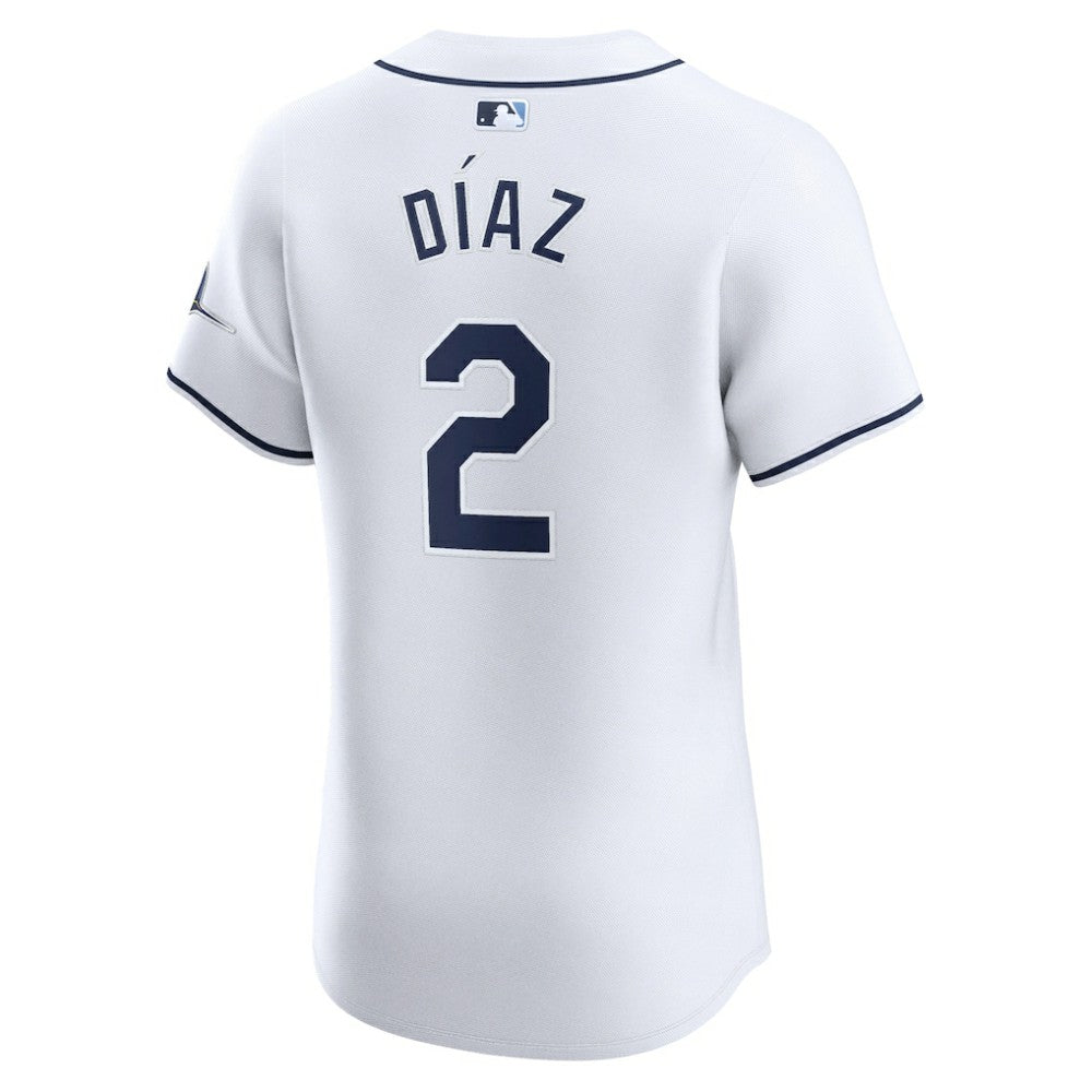 Yandy Diaz Tampa Bay Rays Nike Home Elite Player Jersey - White Jerseys