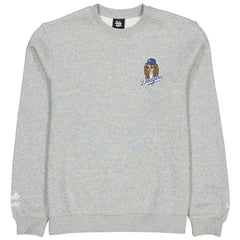 New Era Women's Bella Dona x Los Angeles Dodgers Pullover Sweatshirt - Gray Pullover