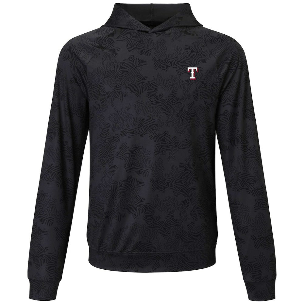 Texas Rangers Levelwear Blender Insignia Hoodie - Charcoal Hoodies