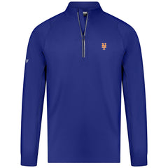 New York Mets Levelwear Theory Insignia Quarter-Zip Pullover - Royal Pullover