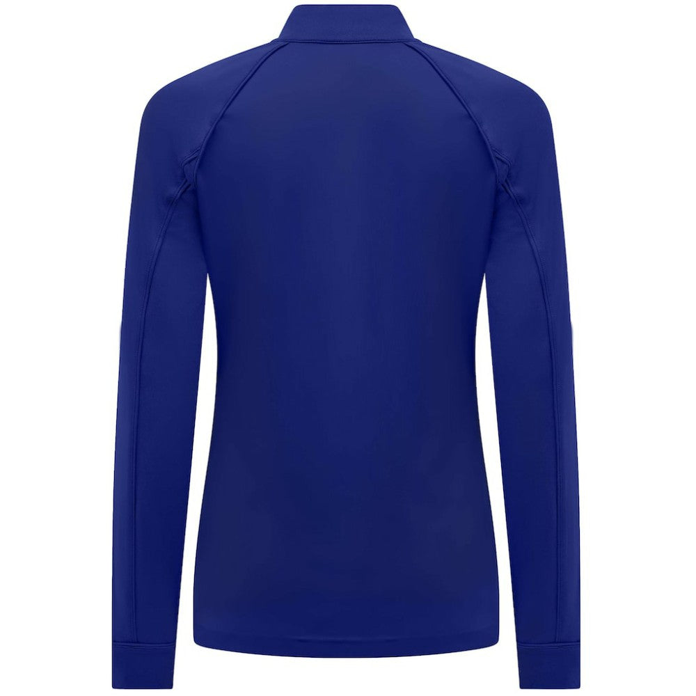 Texas Rangers Levelwear Women's Kinetic Insignia Quarter-Zip Pullover - Royal Pullover