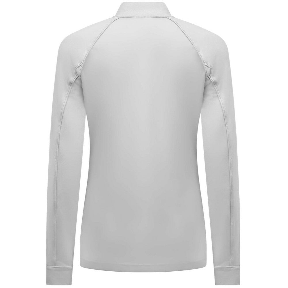 Toronto Blue Jays Levelwear Women's Kinetic Insignia Quarter-Zip Pullover - White Pullover