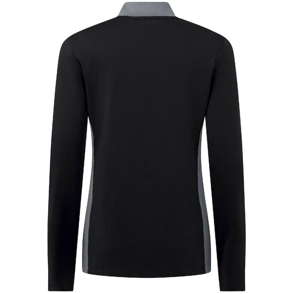 Philadelphia Phillies Levelwear Women's Moxie Insignia Quarter-Zip Pullover - Black Pullover