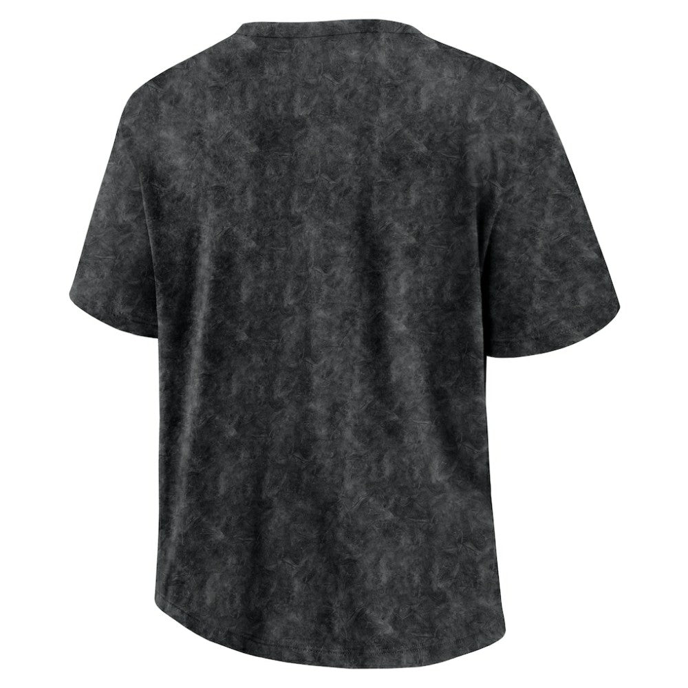 NHL Boston Bruins Fanatics Women's Faded Wash T-Shirt - Black