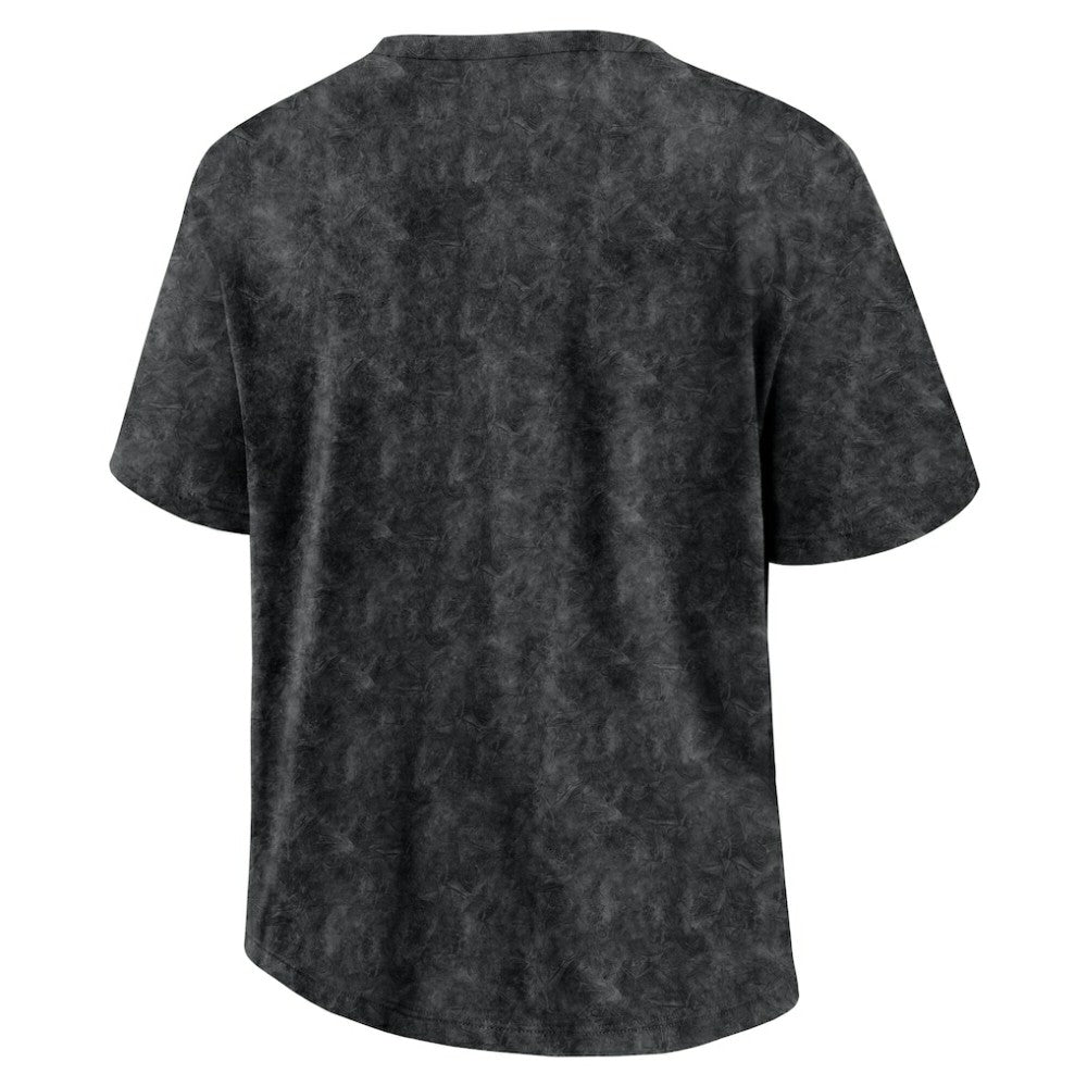 NHL Pittsburgh Penguins Fanatics Women's Faded Wash T-Shirt - Black