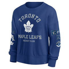 NHL Toronto Maple Leafs Fanatics Women's Go Team Pullover Sweatshirt - Blue