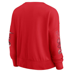 NHL New Jersey Devils Fanatics Women's Go Team Pullover Sweatshirt - Red