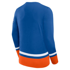 NHL New York Islanders Fanatics High Point Long Sleeve T-Shirt - Royal