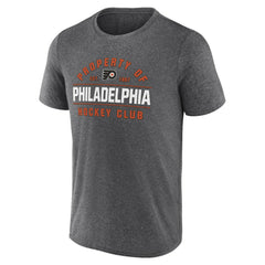 NHL Philadelphia Flyers Fanatics Property Of T-Shirt - Heather Charcoal