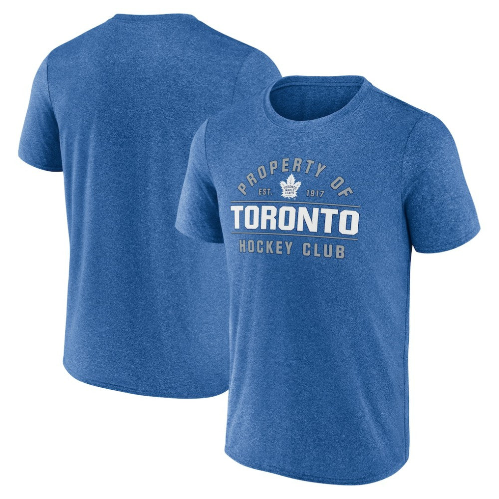 NHL Toronto Maple Leafs Fanatics Property Of T-Shirt - Heather Blue