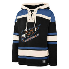 NHL Alexander Ovechkin Washington Capitals '47 Player Name & Number Lacer Pullover Hoodie - Black