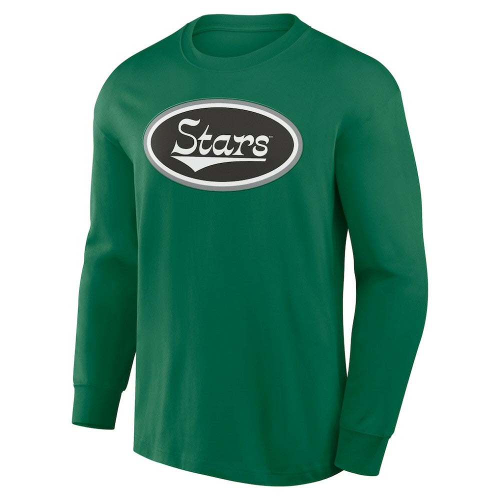 NHL Dallas Stars Fanatics Rewind Long Sleeve T-Shirt - Kelly Green