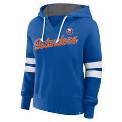 NHL New York Islanders Fanatics Women's Oversized Seize Pullover Hoodie - Royal