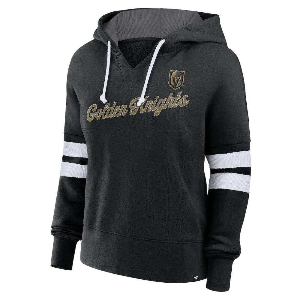 NHL Vegas Golden Knights Fanatics Women's Oversized Seize Pullover Hoodie - Black