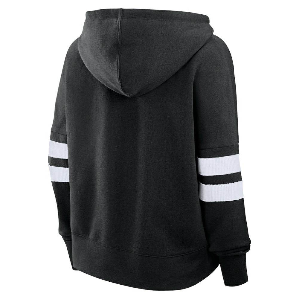 NHL Vegas Golden Knights Fanatics Women's Oversized Seize Pullover Hoodie - Black