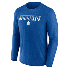 NHL Toronto Maple Leafs Fanatics Transition Long Sleeve T-Shirt - Heather Blue