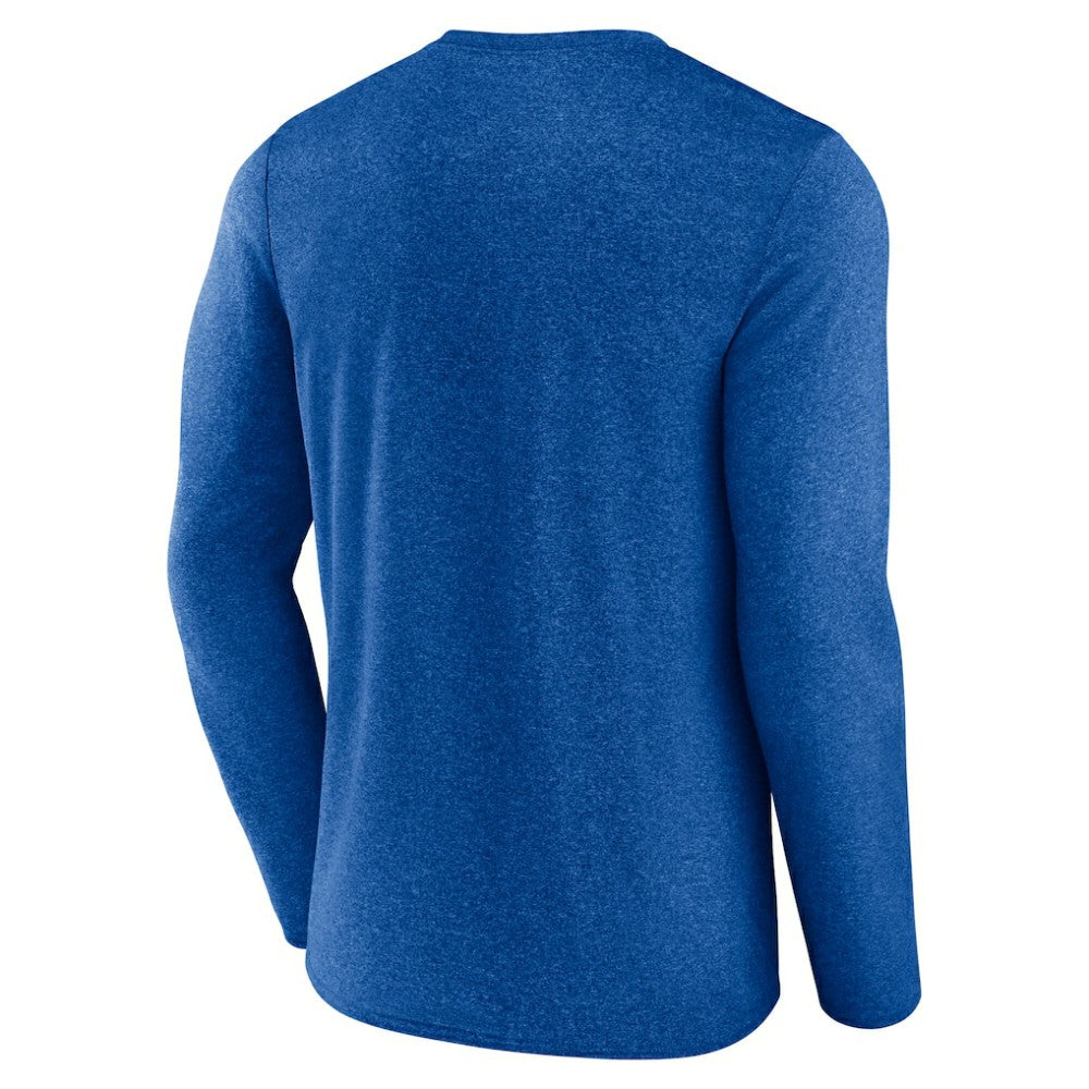 NHL Toronto Maple Leafs Fanatics Transition Long Sleeve T-Shirt - Heather Blue
