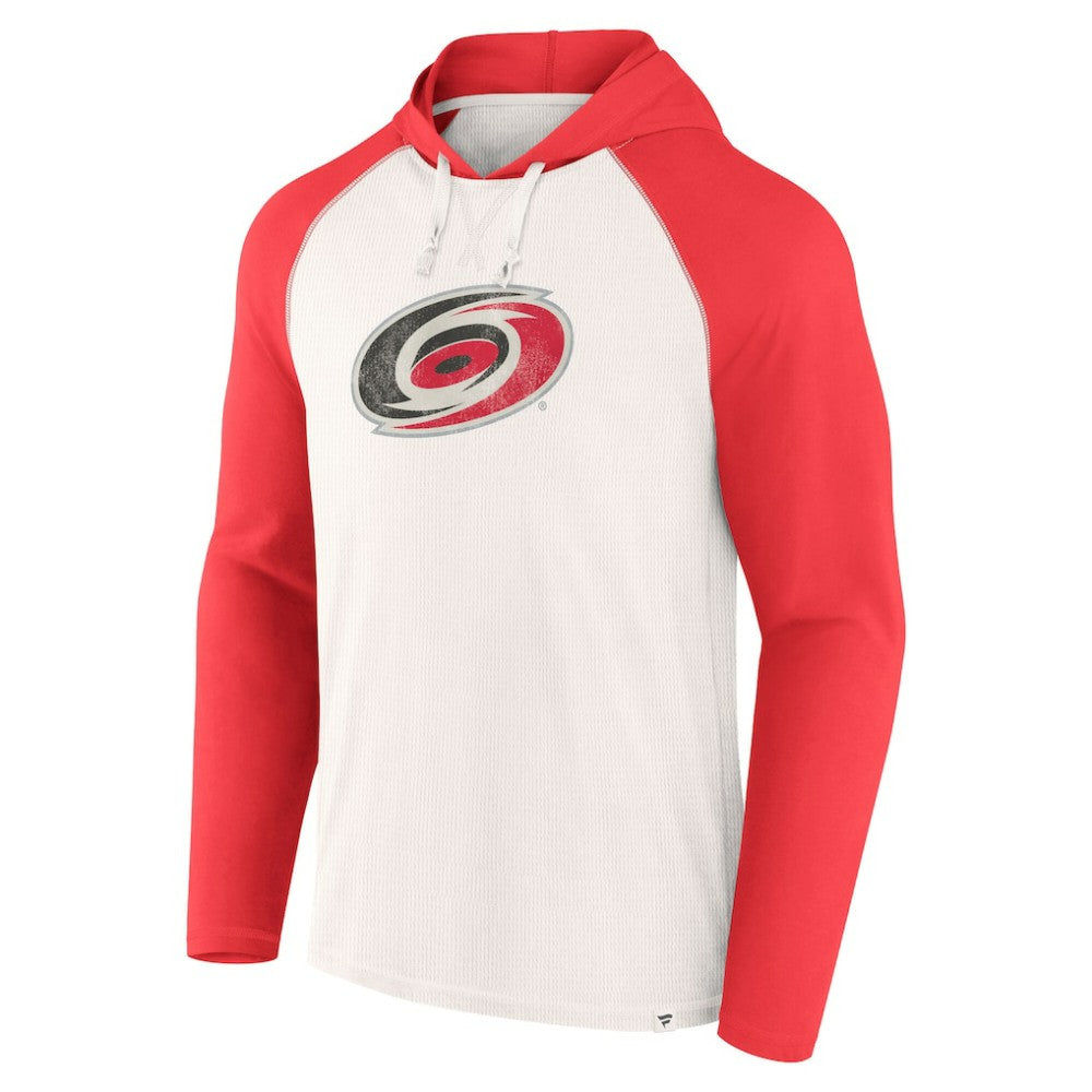 NHL Carolina Hurricanes Fanatics Vintage Winger Pullover Hoodie - White