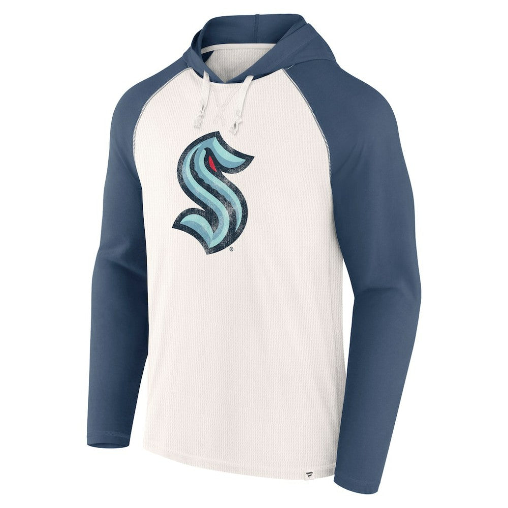 NHL Seattle Kraken Fanatics Vintage Winger Pullover Hoodie - White