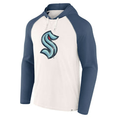 NHL Seattle Kraken Fanatics Vintage Winger Pullover Hoodie - White