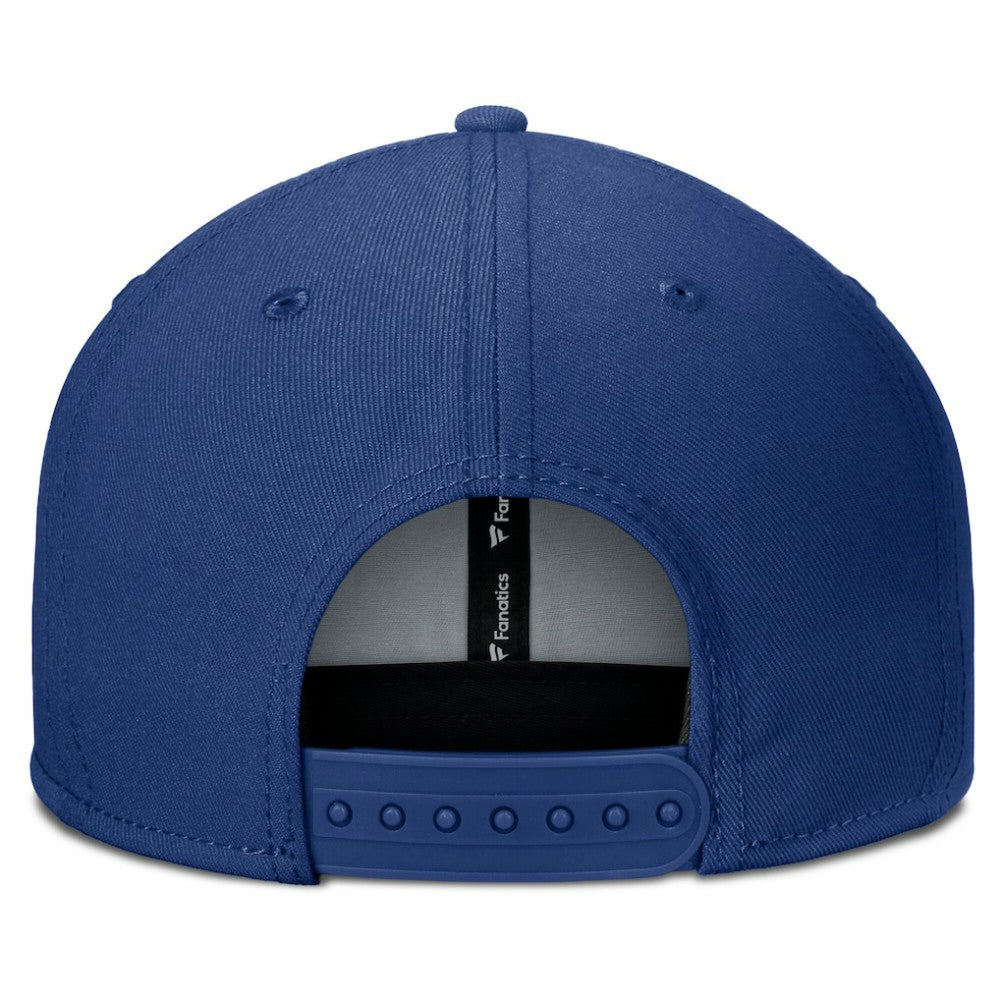 NHL Toronto Maple Leafs Fanatics Fundamental Gino Stack Snapback Hat - Blue