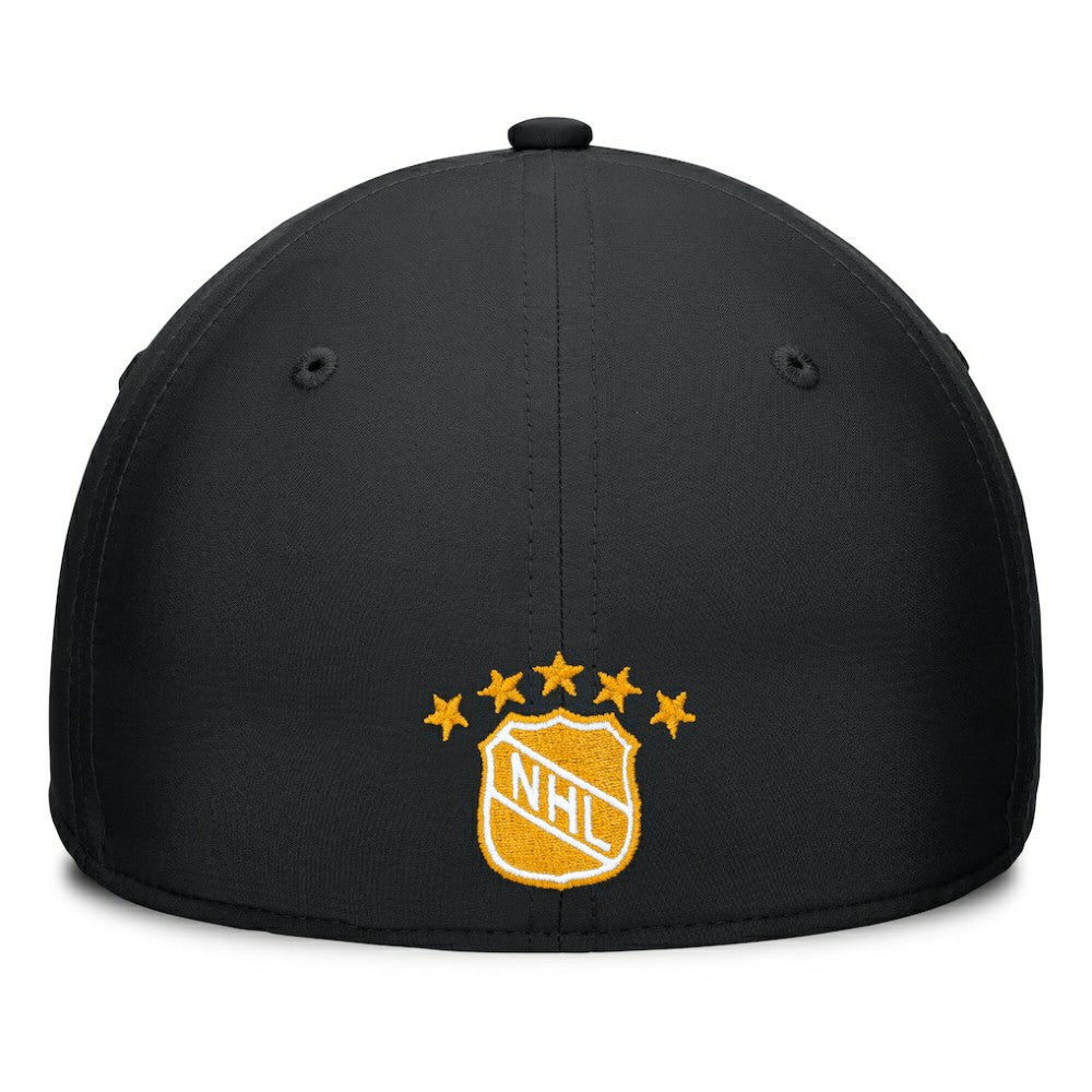 NHL Pittsburgh Penguins Fanatics Heritage Captain Flex Hat - Black/Gold