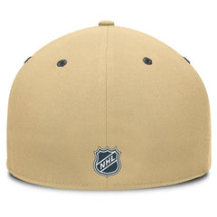 NHL Vegas Golden Knights Fanatics Heritage Ice Time Fitted Hat - Gold