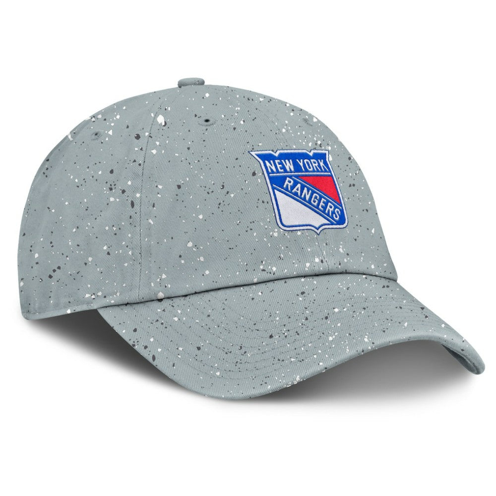 NHL New York Rangers Fanatics Women's Heritage Snow Day Speckle Adjustable Hat - Gray