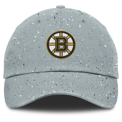 NHL Boston Bruins Fanatics Women's Heritage Snow Day Speckle Adjustable Hat - Gray