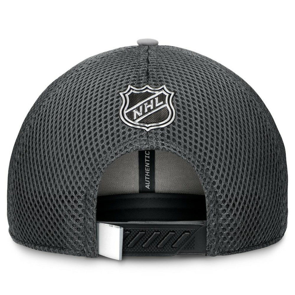 NHL Los Angeles Kings Fanatics Authentic Pro Home Ice Trucker Adjustable Hat - Gray