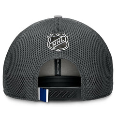 NHL Toronto Maple Leafs Fanatics Authentic Pro Home Ice Trucker Adjustable Hat - Gray