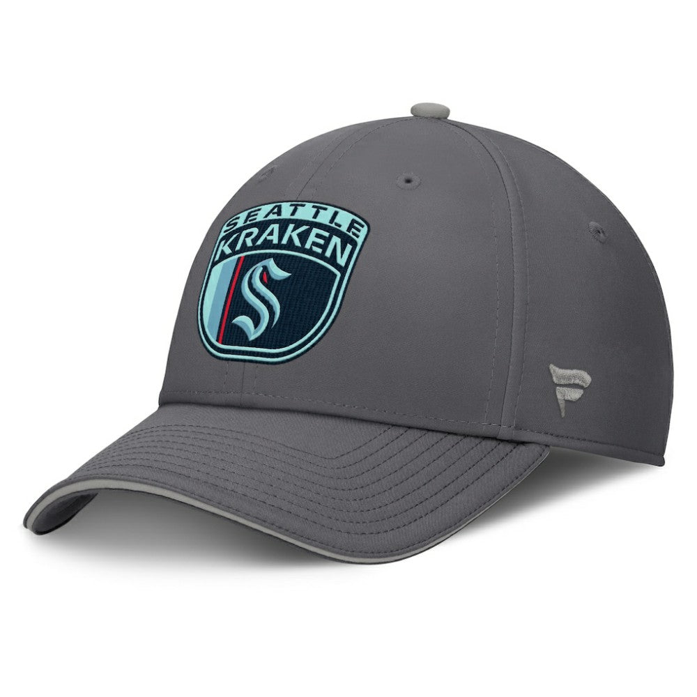 NHL Seattle Kraken Fanatics Home Ice Flex Hat - Gray
