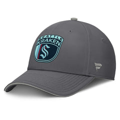 NHL Seattle Kraken Fanatics Home Ice Flex Hat - Gray