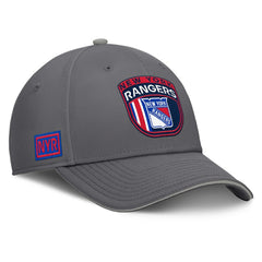 NHL New York Rangers Fanatics Home Ice Flex Hat - Gray
