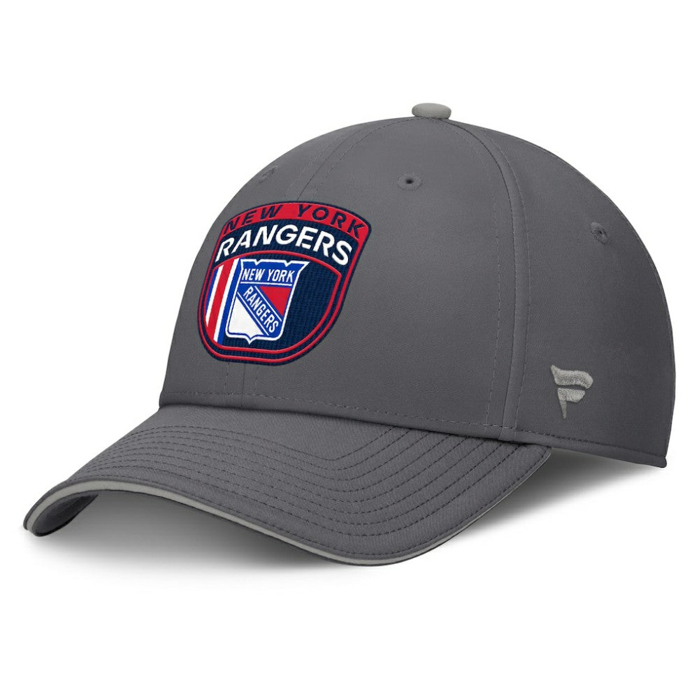 NHL New York Rangers Fanatics Home Ice Flex Hat - Gray