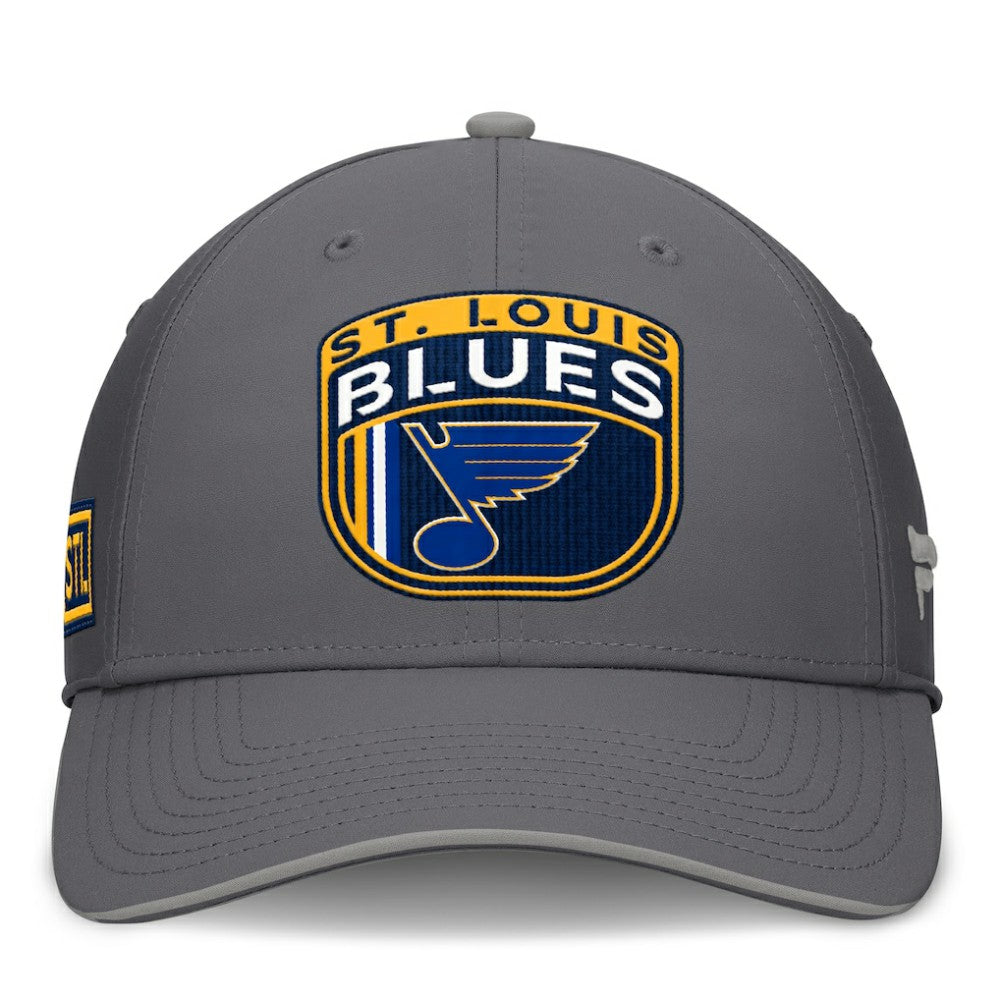 NHL St. Louis Blues Fanatics Home Ice Flex Hat - Gray