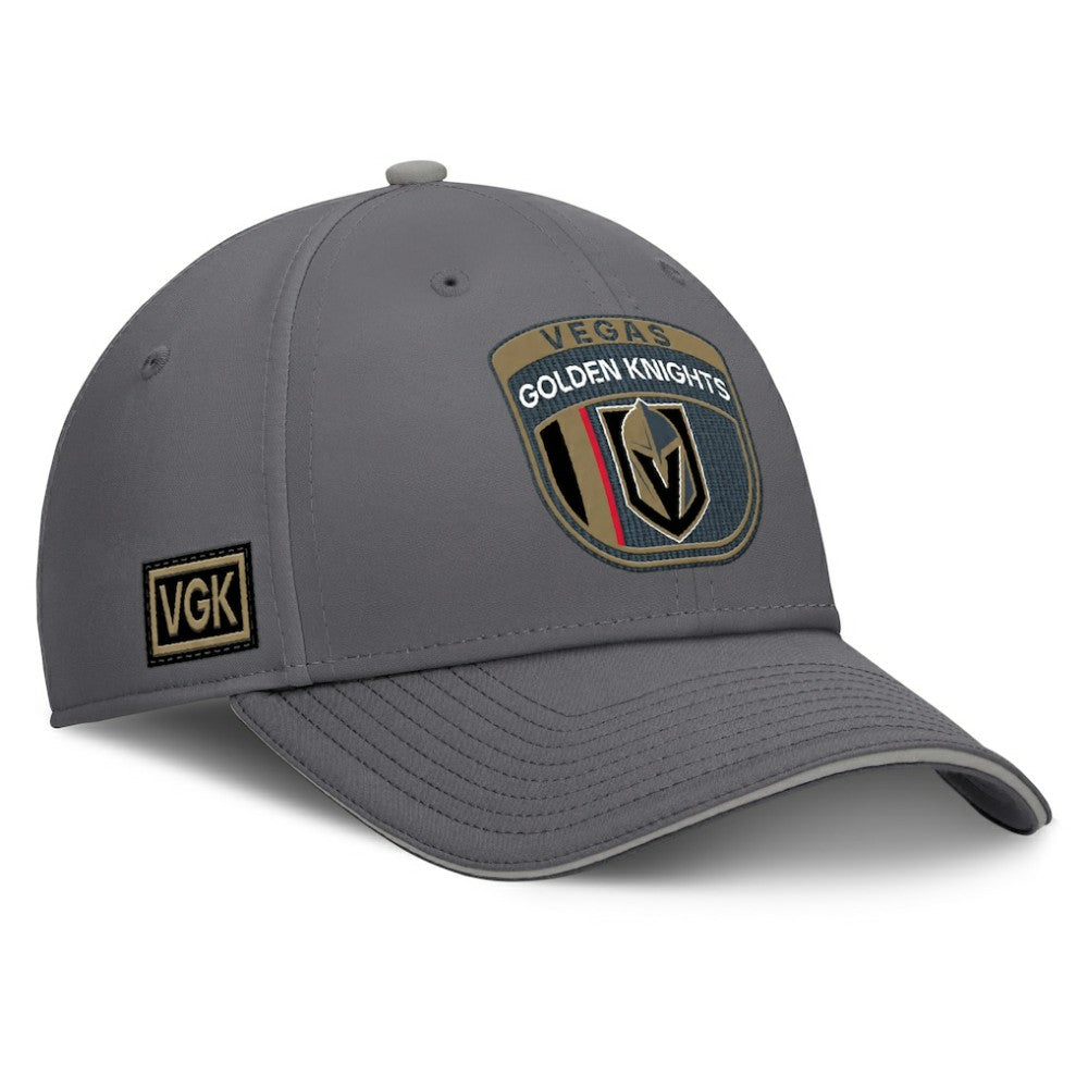 NHL Vegas Golden Knights Fanatics Home Ice Flex Hat - Gray
